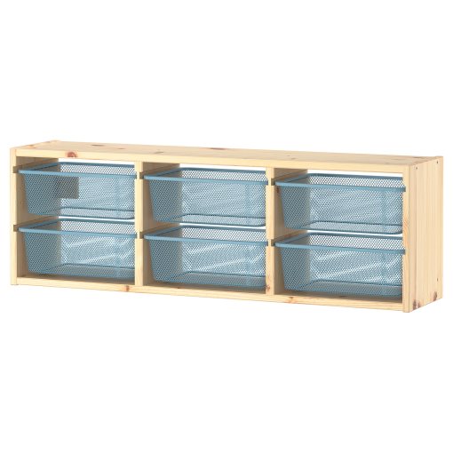 TROFAST, wall storage, 93x21x30 cm, 494.782.03