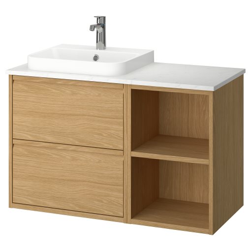 ANGSJON/BACKSJON, wash-stand/wash-basin/tap, 102x49x71 cm, 495.284.44