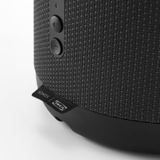 SYMFONISK, speaker lamp with Wi-Fi/bamboo shade, 495.305.50