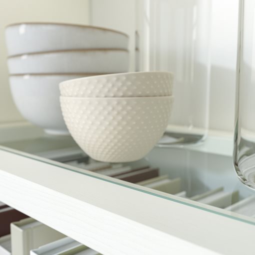 HAVSTA, storage combination with glass-doors, 243x47x212 cm, 495.348.93