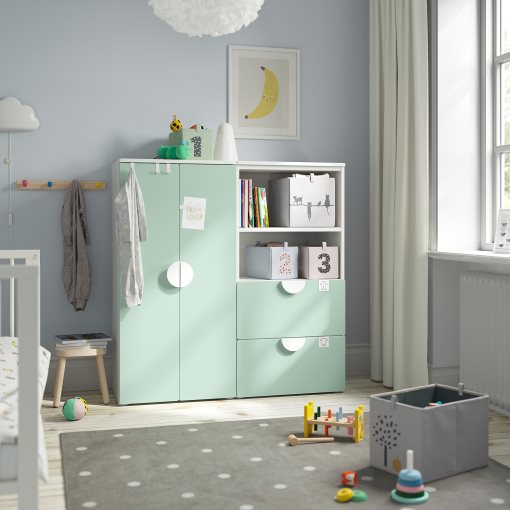 SMASTAD/PLATSA, storage combination, 120x42x123 cm, 495.482.20
