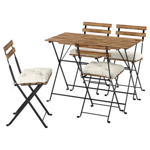 TÄRNÖ, table and 4 chairs/foldable/outdoor, 100x54 cm, 495.753.60