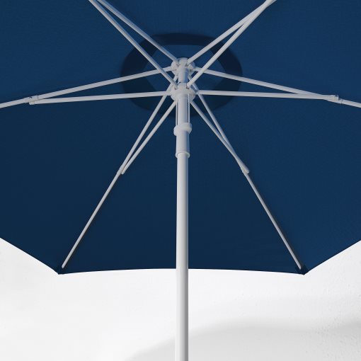HÖGÖN/IGGÖN, parasol with base, 270 cm, 495.762.08