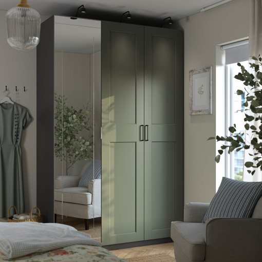 KNOXHULT, wardrobe combination, 150x60x236 cm, 495.792.64