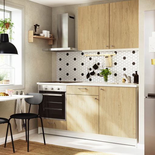 PAX/KAMMAR/GRIM, kitchen, 180x61x220 cm, 495.811.15
