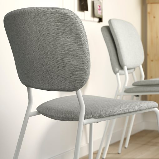 VIHALS, table and 6 chairs, 120/180x74 cm, 495.899.65