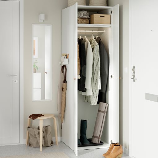 LASTARE, wardrobe combination, 60x62x200 cm, 496.029.81