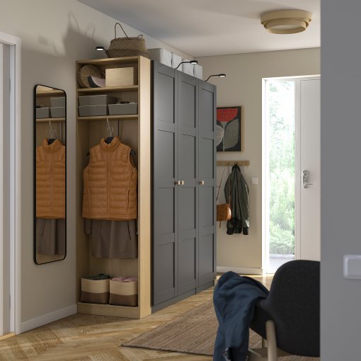 PAX/BERGSBO, wardrobe combination, 170x60x201 cm, 496.069.55