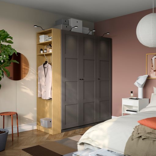 PAX/BERGSBO, wardrobe combination, 170x60x201 cm, 496.069.55