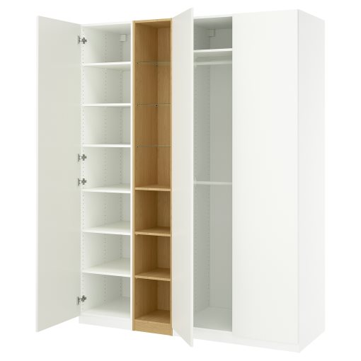 PAX/FORSAND, συνδυασμός ντουλάπας, 185x60x236 cm, 496.072.57