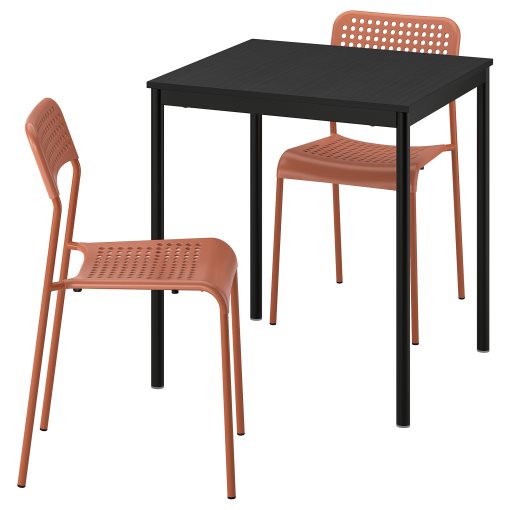 SANDSBERG, table and 2 chairs, 67x67 cm, 496.083.94