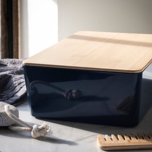 KUGGIS, κουτί με καπάκι, 18x26x8 cm, 496.102.12