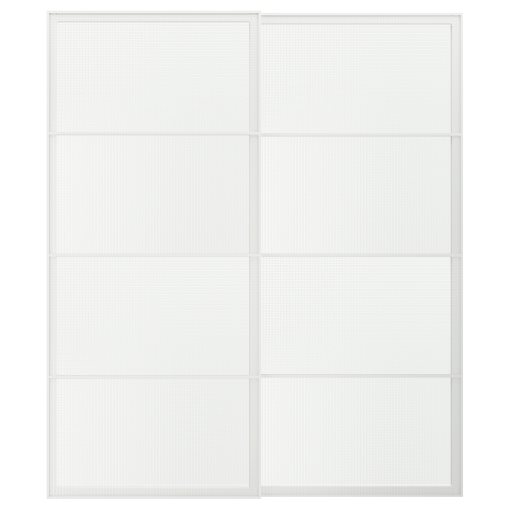LUNDBRÄSMA, συρόμενη πόρτα, 2 τεμ. 200x236 cm, 496.190.43