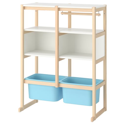 FLISAT, open storage combination, 88x38x117 cm, 496.235.54