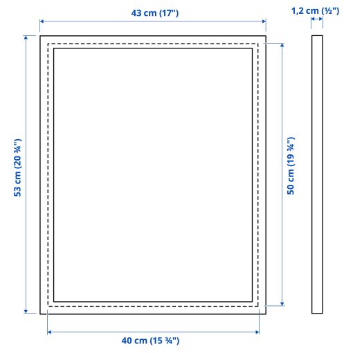 FISKBO, frame, 40x50 cm, 502.956.55