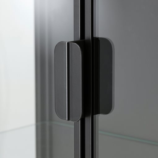 RUDSTA, glass-door cabinet, 80x37x120 cm, 504.501.37
