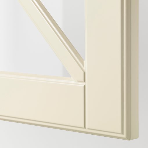 BODBYN, γυάλινη πόρτα με ξύλινα χωρίσματα, 40x40 cm, 504.850.52