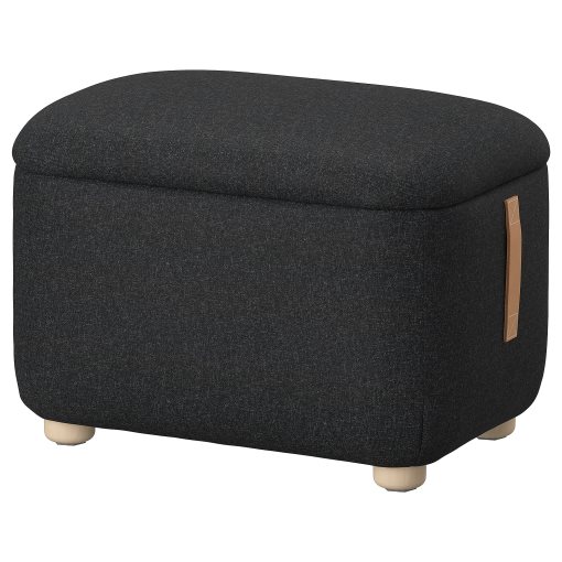 OSKARSHAMN, footstool with storage, 504.884.56
