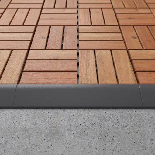 RUNNEN, edging strip, outdoor floor decking, 4 pack, 504.941.41