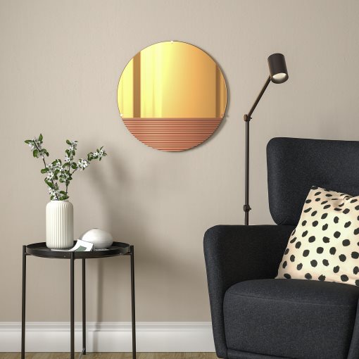 SKOGSGRÄNSEN, decorative mirror, 50 cm, 505.380.79