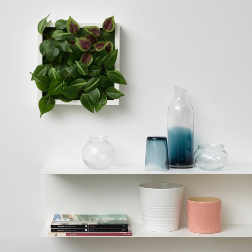 FEJKA, artificial plant wall mounted/in/outdoor, 26x26 cm, 505.465.69
