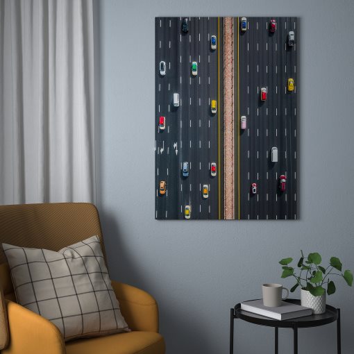 PJÄTTERYD, πίνακας/Κίνηση, 70x100 cm, 505.545.35