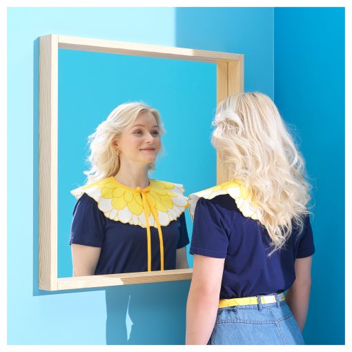 TURBOKASTANJ, καθρέφτης, 75x75 cm, 505.550.97