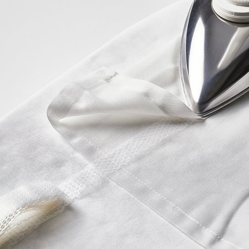 STENFRÖ, διαφανής κουρτίνα με τρέσα, 2 τεμ. 145x300 cm, 505.621.25