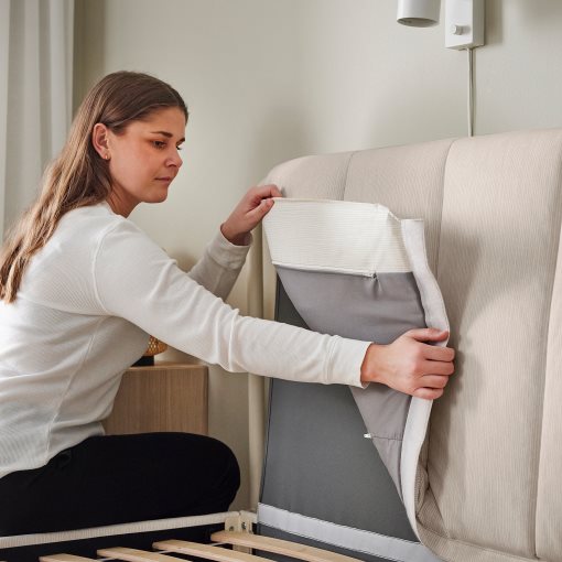 TÄLLÅSEN, κρεβάτι με επένδυση, 140x200 cm, 505.647.75