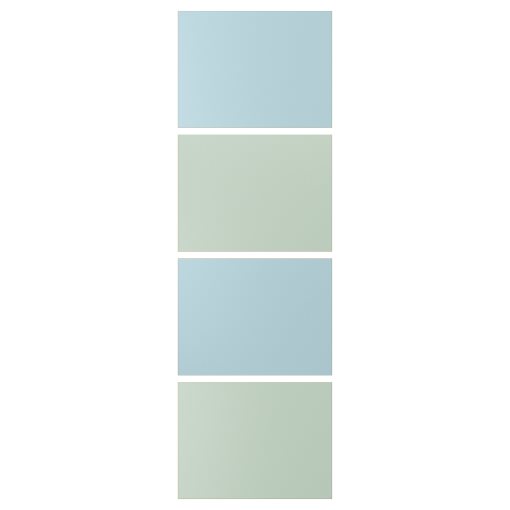 MEHAMN, 4 panels for sliding door frame, 75x236 cm, 505.755.71