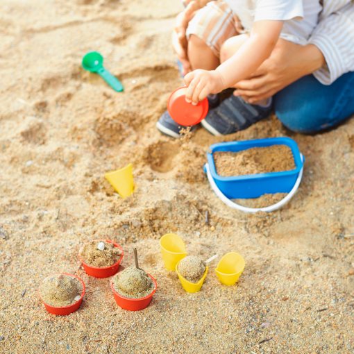SANDIG, 10-piece sand ice-cream set, 505.776.74