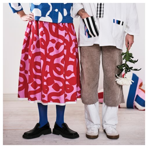 FLUGBLOMSTER, pre-cut fabric, 150x300 cm, 505.798.28