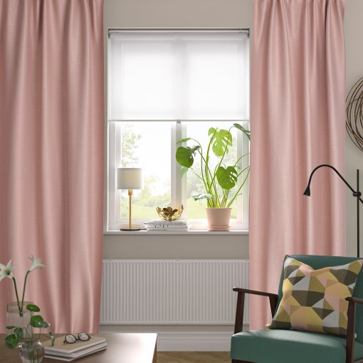 VILBORG, room darkening curtains/1 pair, 145x300 cm, 505.860.13