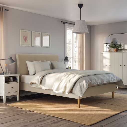 IDANÄS, upholstered bed frame, 160x200 cm, 505.880.69
