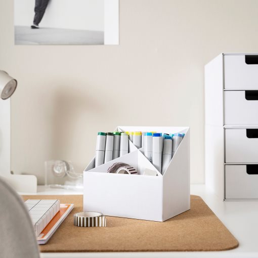 FJÄDERHARV, desk organiser, 16x16 cm, 505.968.99