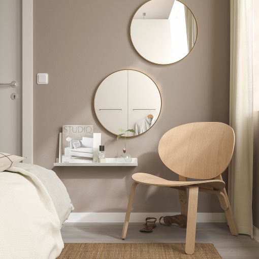 LINDBYN, mirror, 50 cm, 506.002.93