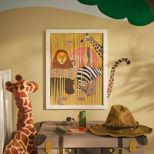 SANDLÖPARE, πόστερ/ζώα στη σαβάνα, 30x40 cm, 506.019.09