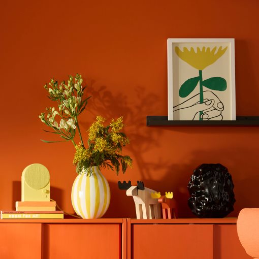 RODALM, frame with poster/a flower for you, 30x40 cm, 506.021.45