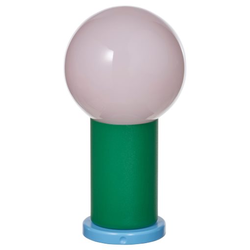 IKEA PS 2026, portable lamp with built-in LED light source, battery-operated/dimmable, 22 cm, 506.085.57