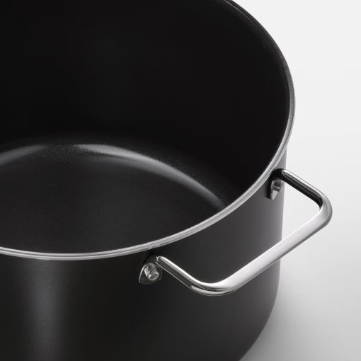 GULDÖRING, pot with lid and non-stick coating, 5 l, 506.094.58