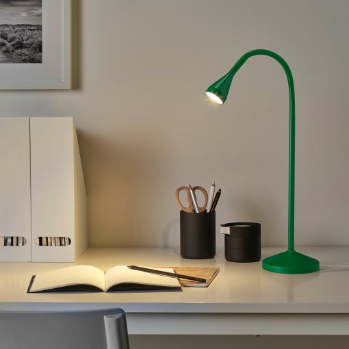 NÄVLINGE, desk lamp with built-in LED light source, 506.402.65