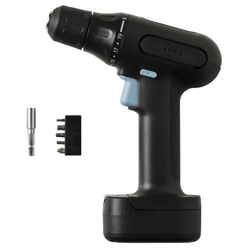 TRIXIG, screwdriver/drill li-ion, 12 V, 506.416.46