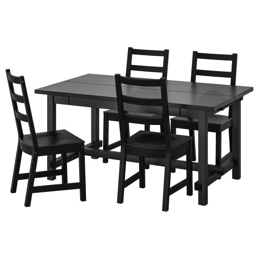 NORDVIKEN/NORDVIKEN, τραπέζι και 4 καρέκλες, 593.051.55