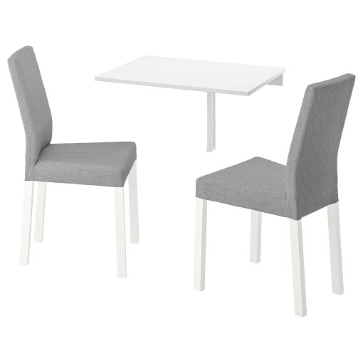 NORBERG/KATTIL, table and 2 chairs, 74 cm, 594.287.69