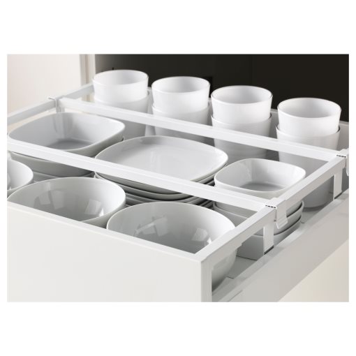 METOD, high cabinet for oven with door/2 drawers, 60x60x220 cm, 594.542.68