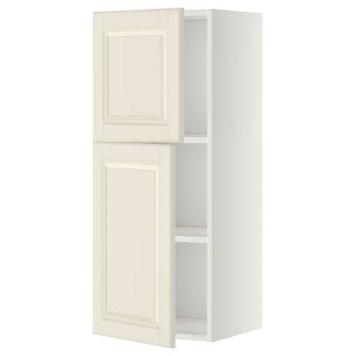 METOD, wall cabinet with shelves/2 doors, 40x100 cm, 594.628.62