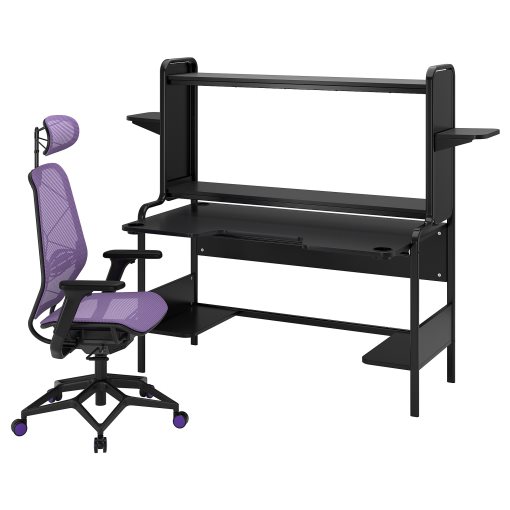 FREDDE/STYRSPEL, gaming desk and chair, 594.913.17