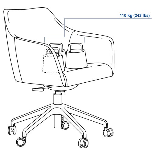 TOSSBERG/LANG, conference chair, 595.131.02