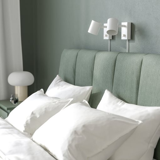 TÄLLÅSEN, upholstered bed frame, 140x200 cm, 595.147.81
