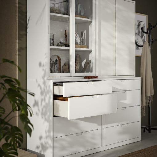 TONSTAD, storage combination with drawers, 164x47x206 cm, 595.478.85